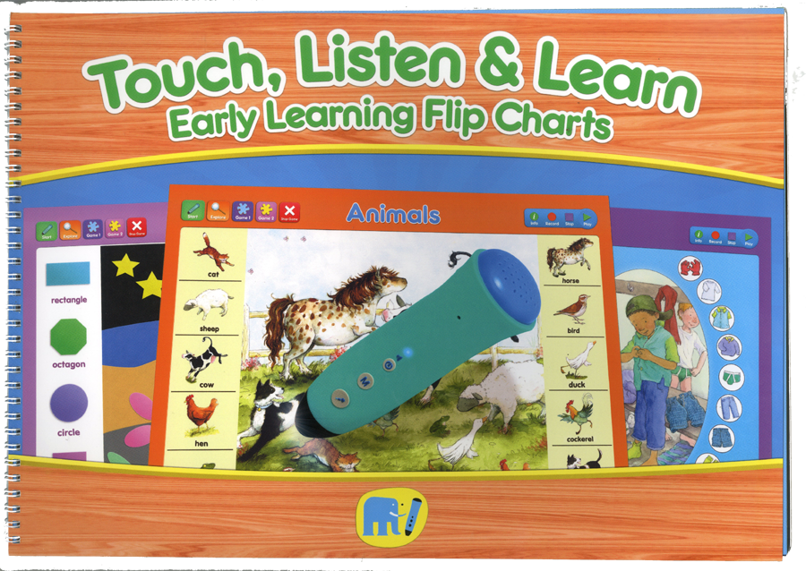 Πένα που μιλά: Βιβλίο Αγγίζω, ακούω και μαθαίνω