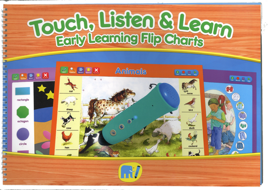 Πένα που μιλά: Βιβλίο Αγγίζω, ακούω και μαθαίνω